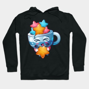 Cup filled with stars concept art Hoodie